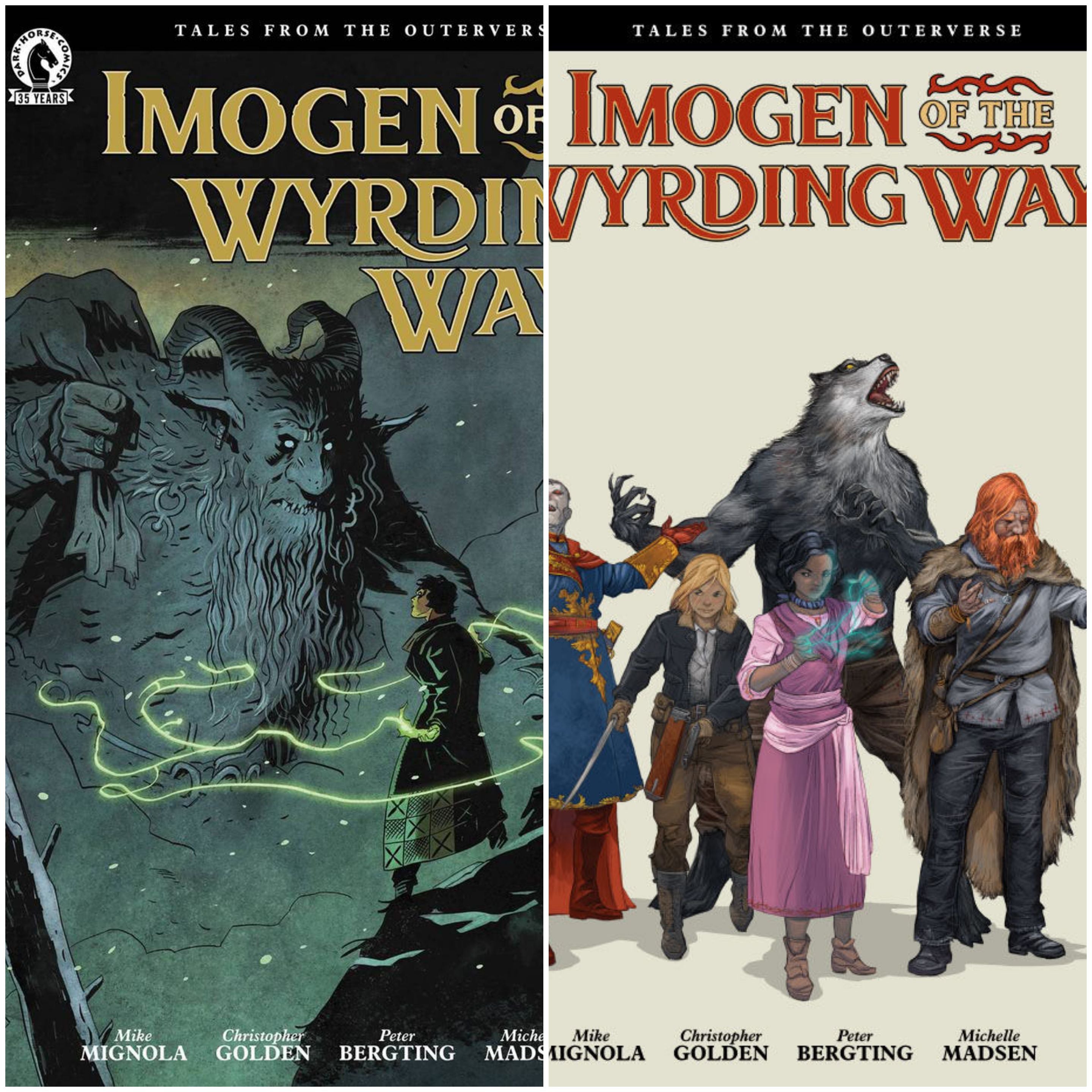 Imogen of The Wyrding Way (One-Shot Cover A & B)