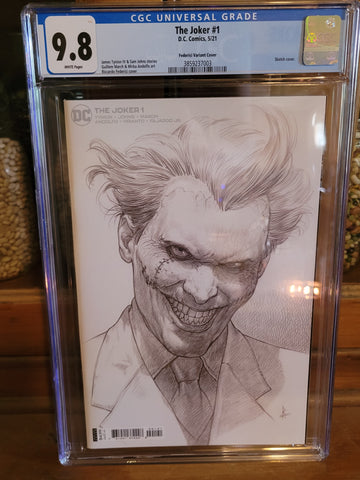 The Joker #1 1:25 (Sketch Variant) CGC 9.8